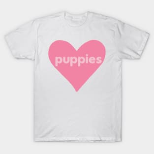 Puppies Heart T-Shirt